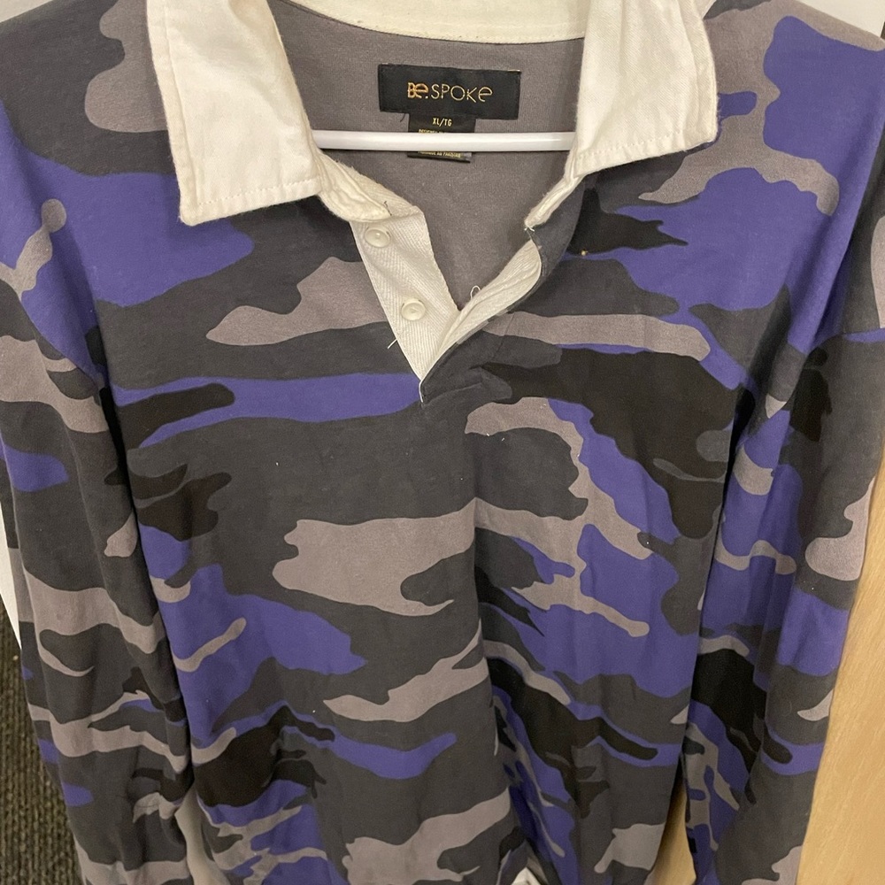 Camo Rugby Shirt